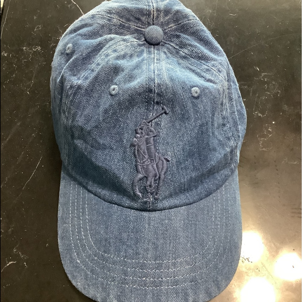 Denim Ralph Lauren Polo hat